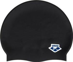 Bonnet de bain Arena Icons Team Stripe Noir Blanc