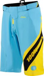 Short avec Peau 100% Airmatic Honor Fiji Bleu Jaune