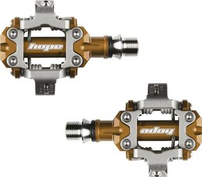 Par de Pedales Automáticos Hope Union RC Bronce