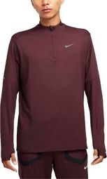 Men's Nike Dri-Fit Element Red 1/2 Zip Top