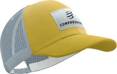 Casquette Compressport Trucker 6P Cap Gris/Jaune