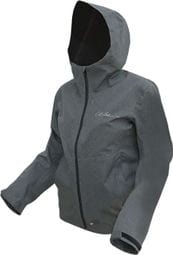 Chaqueta impermeable gris para mujer Chiba