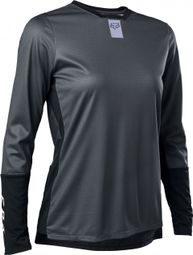Fox Defend Dark Shadow / Grey Women's Long Sleeve Jersey