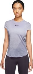 Nike Dri-Fit Run Division Women's Short Sleeve Jersey Blue Violet