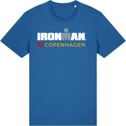 Heren Ironman Kopenhagen Royal Blauw Korte Mouw T-Shirt