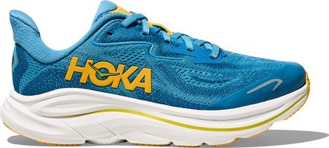 Chaussures Running Hoka Clifton 10 Bleu/Jaune Enfant