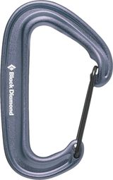Black Diamond Miniwire-Karabiner Grau