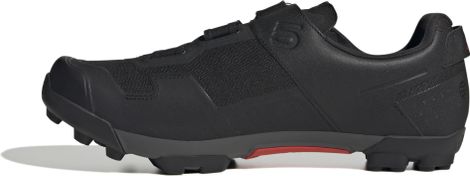 Chaussures VTT Adidas Five Ten Kestrel Boa Noir Rouge — vue 5