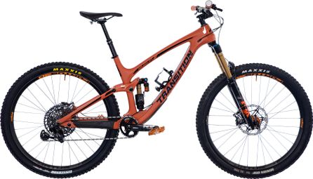 Produit Reconditionné - VTT Tout-Suspendu Transition Smuggler Sram GX Eagle 12V Orange Mat 2020