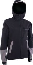 Dames ION Shelter 2L Softshell MTB jas Zwart
