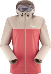Veste Imperméable Femme Lafuma Shift Clim Beige/Corail