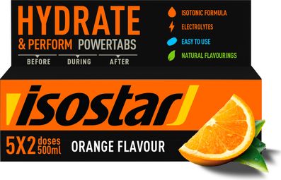 ISOSTAR Effervescent Powertabs Fast Hydration Flavour Orange