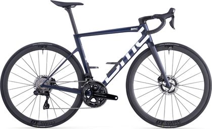 Vélo de Route BMC Teammachine SLR 01 Two Shimano Dura-Ace Di2 12V 700 mm Bleu/Blanc 2026