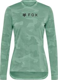 Maglia a maniche lunghe Fox Ranger TruDri verde da donna