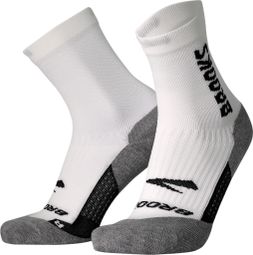 Brooks Ghost Crew Socken Weiß