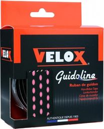 Guidoline Velox bi color 3.0 noir/rose - epaisseur 3.5mm