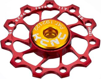 Jockey Wheel KCNC Ultra Roulement Céramique Rouge 13 Dents