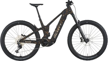 Scott Patron ST 910 Shimano Deore 12V 800Wh 29'' volledig geveerde elektrische mountainbike Zwart/Goud 2025