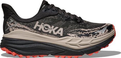 Hoka Stinson 7 Black/Gray Women's Trail Shoes