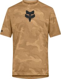 Fox Ranger TruDri heren-fietsshirt met korte mouwen, beige