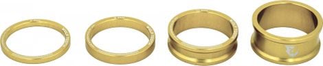 Wolf Tooth Precision Headset Spacers Kit (x4) Gold