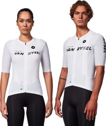 Camiseta de manga corta Van Rysel RCR-R 2 blanca unisex