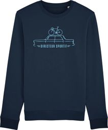 Çois Unisex 'Directeur Sportif' Sweatshirt Blue