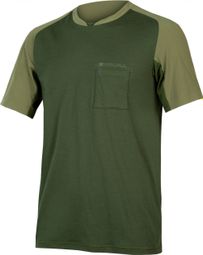 Endura GV500 Foyle Olive Green T-shirt