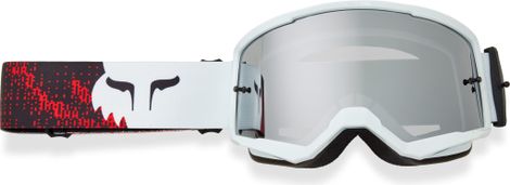 Fox Main Kairos Mirror Mask White/Red