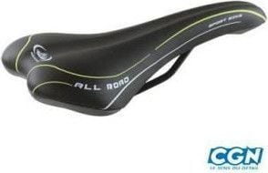 selle route/vtt monte grappa 1322 all road noir/jaune