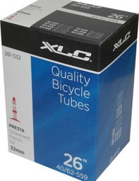 Xlc chambre à air 26x4.00-4.90 valve presta 32 mm (100/120-559)