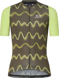 Oakley Endurance Dazzle Camo Short Sleeve Jersey Green