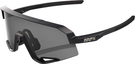 100% Slendale Matte Black - Smoke Sunglasses