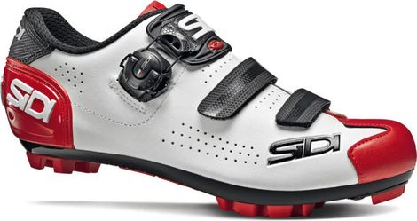 Sidi Trace 2 MTB schoenen Wit Zwart Rood