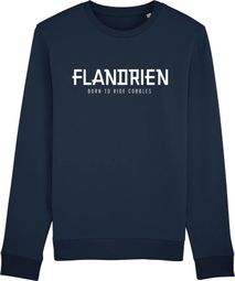 Çois Flandrien Unisex Sweat Blue