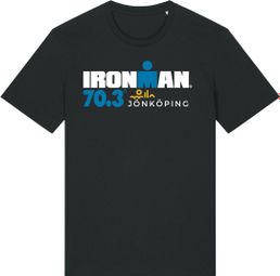 Heren Ironman 70.3 Jonkoping Zwart Korte Mouw T-Shirt