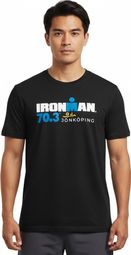 Heren Ironman 70.3 Jonkoping Zwart Korte Mouw T-Shirt