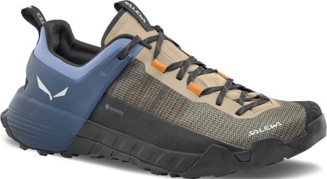 SALEWA WILDFIRE NXT GTX Botas de montaña para hombre Beige Azul 9