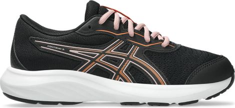 Asics Contend 9 GS Laufschuhe Schwarz/Rosa für Kinder