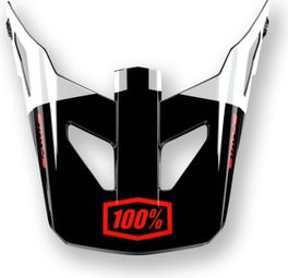 100% Status Kelton Red Replacement Visor