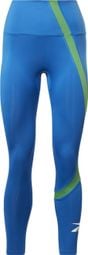 Collant lunghi Reebok Vector Workout Ready Blue / Green da donna