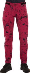 Pantalones MTB Dharco Gravity Mujer Rojo/Negro