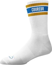 Çois Coureur Retro Socks White