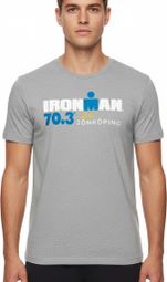 Heren Ironman 70.3 Jonkoping Grijs Korte Mouw T-Shirt