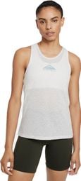 Camiseta sin mangas gris mujer Nike City Sleek Trail