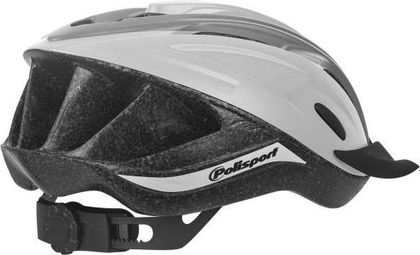 Polisport Casque Vélo Ride-In L (58-62Cm) - Blanc/Gris