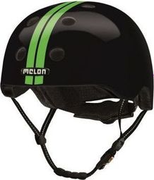 Casque de vélo Urbain - MELON - All Stars Noir/Vert - NOIR/VERT