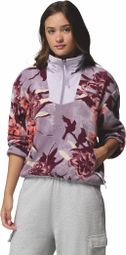 Columbia Women's 1/2 Zip Sequoia Grove Printed Violet Fleece