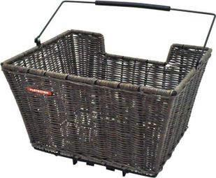 Panier arrière adaptateur 3 points Pletscher rattan