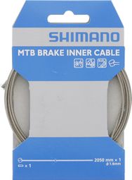 Câble de Frein Shimano VTT SUS ø1.6 mm x 2050 mm